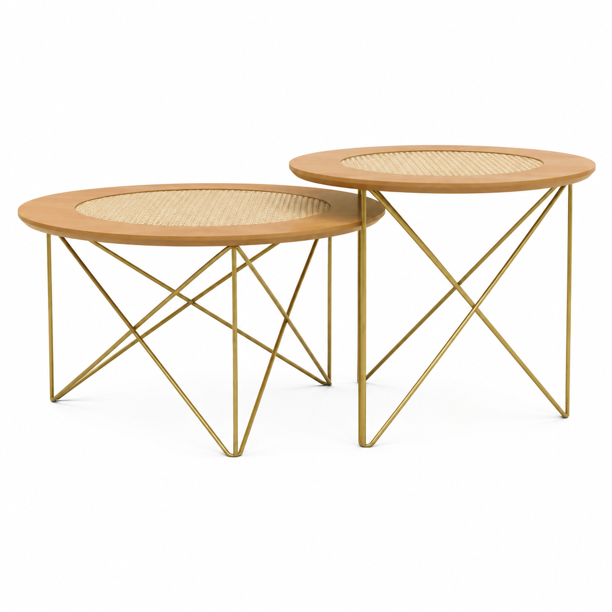 Rattan Orta Center Table set