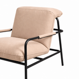 Gamma Armchair with Metal