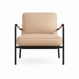 Gamma Armchair with Metal