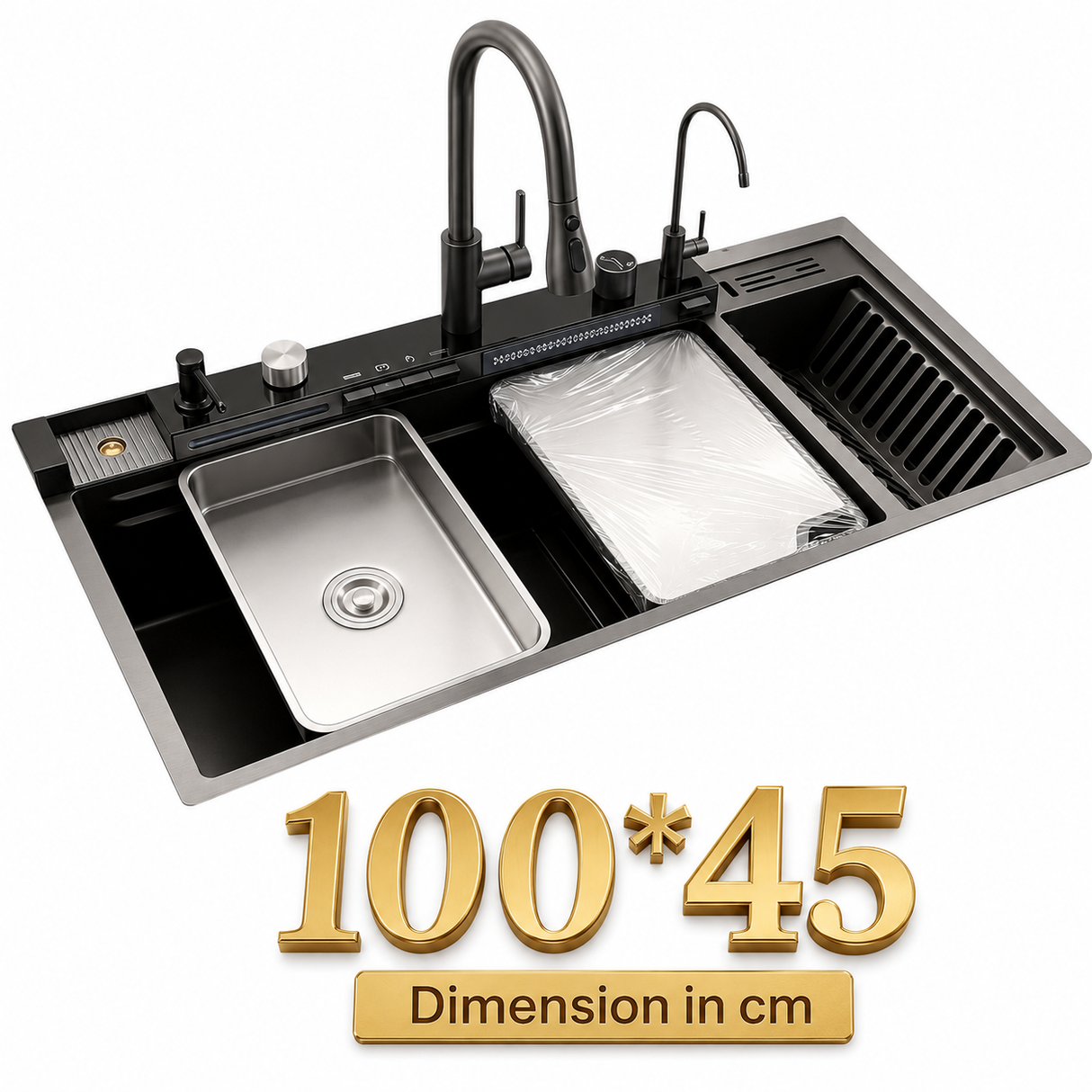 Kitchen Sink 100 × 45 cm