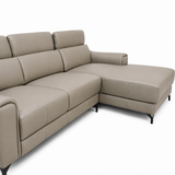 Full Leather Sofa Set  (Latte)