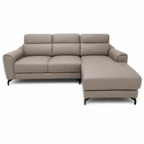 Full Leather Sofa Set  (Latte)
