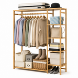 Clothes Hanger And Shoe Rack