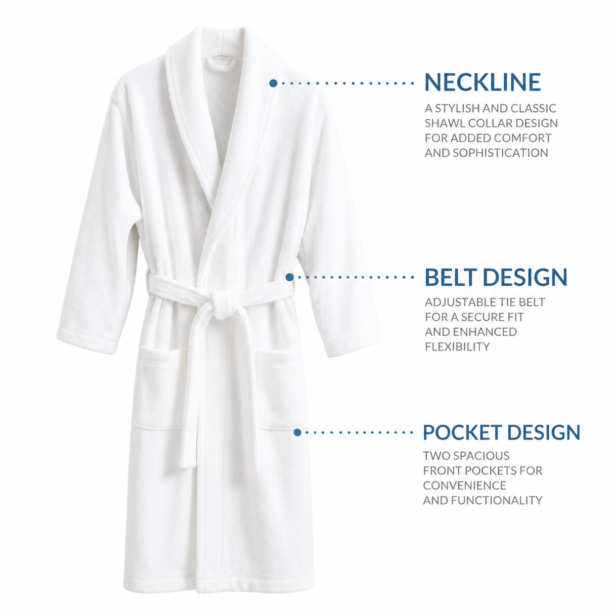 Bathrobe Bamboo + Cotton