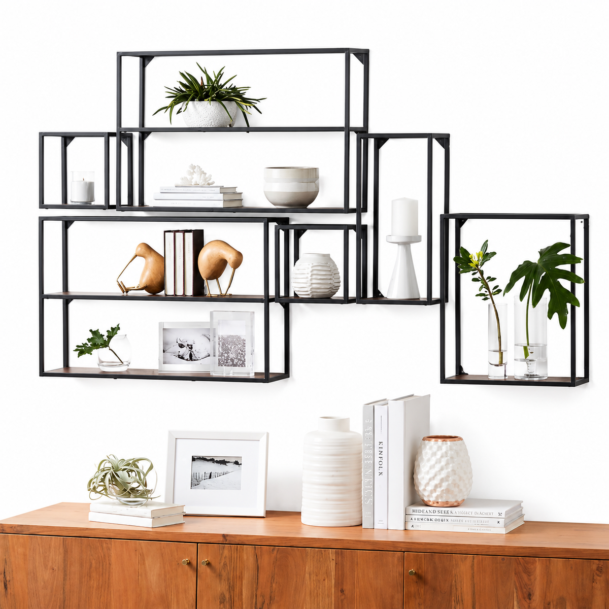 Metal Wall Shelf (black)