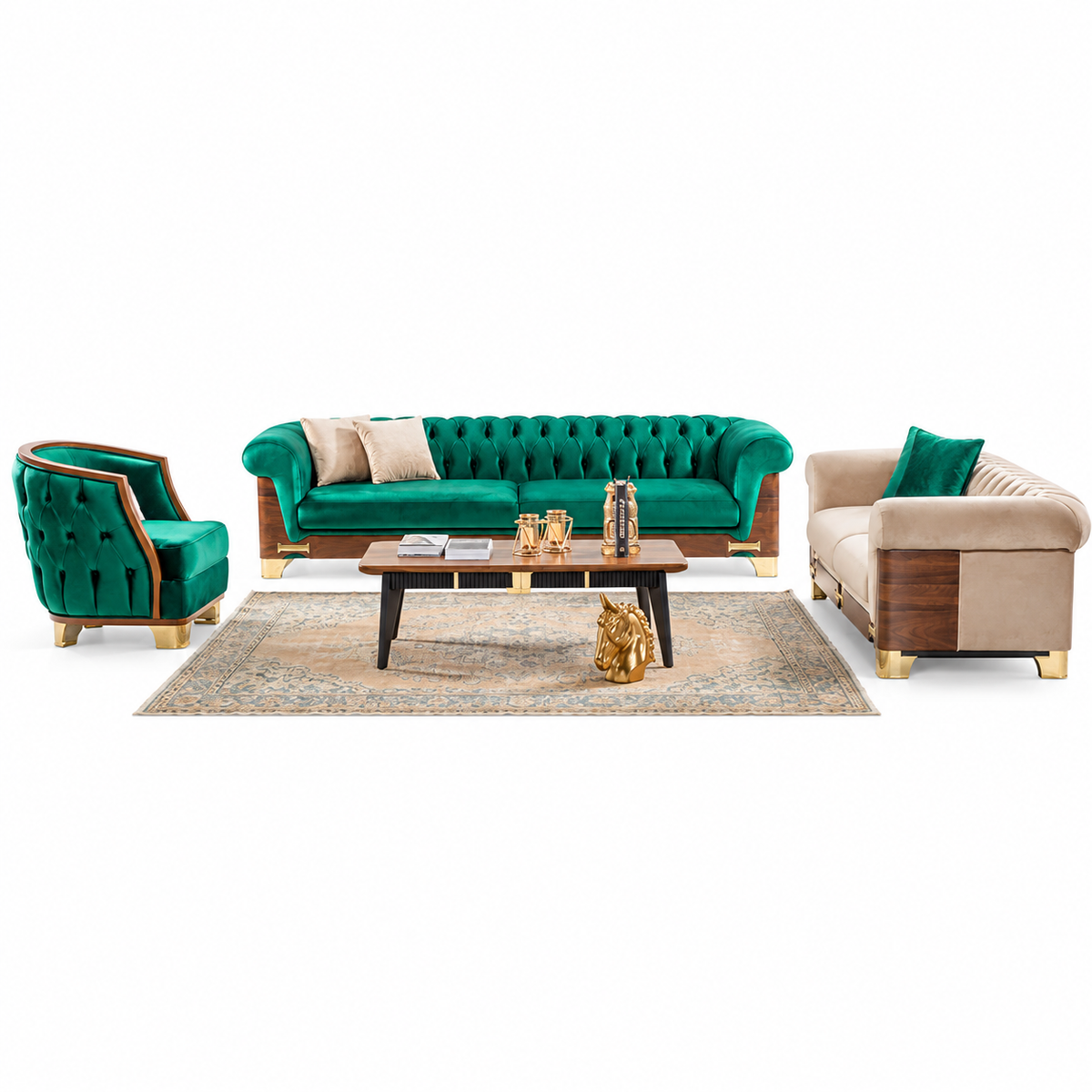 Nish Sofa Set