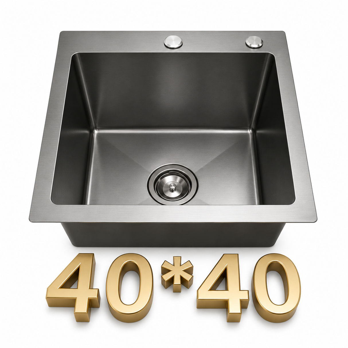 Black Kitchen Sink 40x30