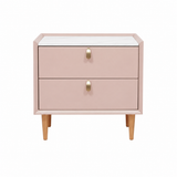 Side Table 887 (Rose Gold, 500×400×500 mm)