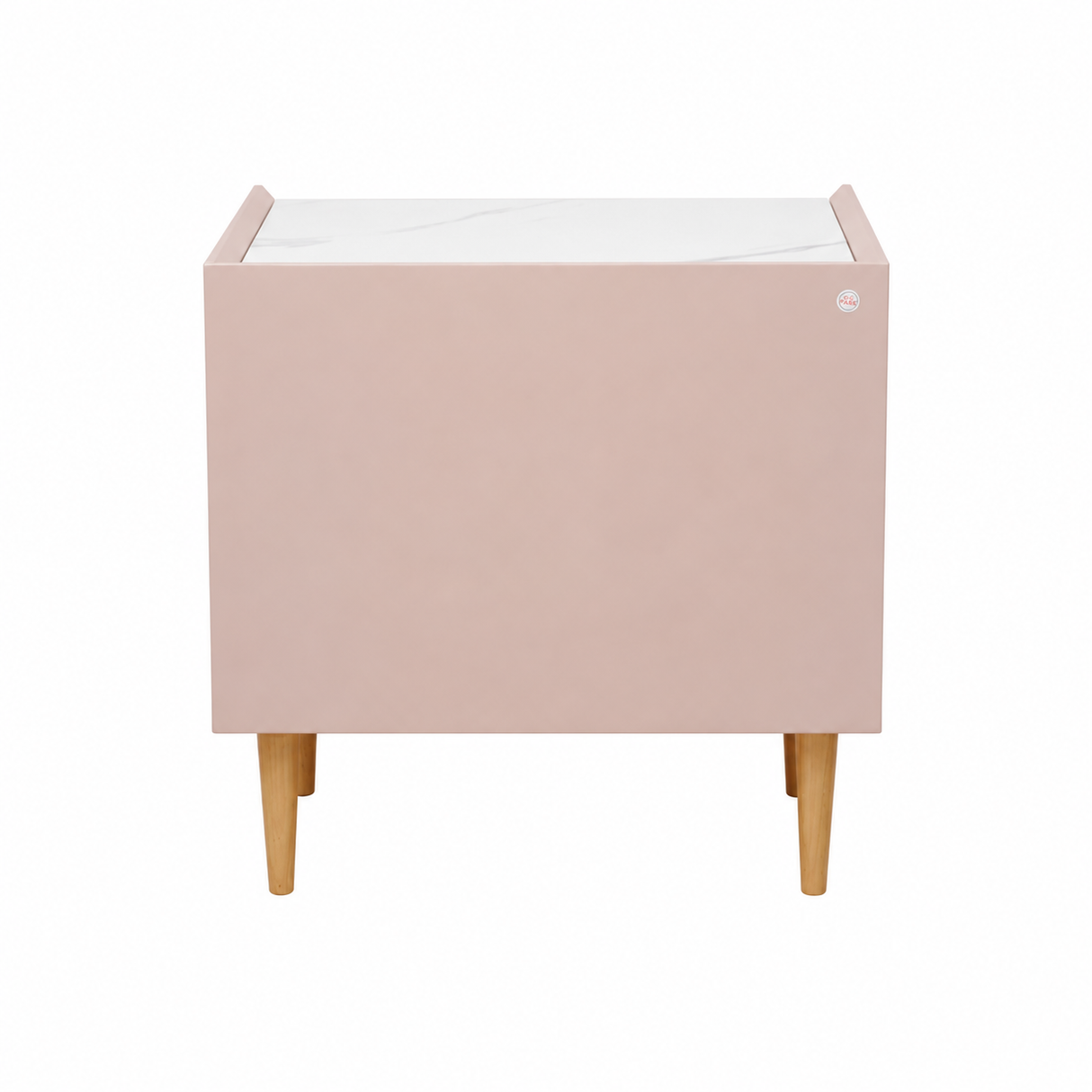 Side Table 887 (Rose Gold, 500×400×500 mm)
