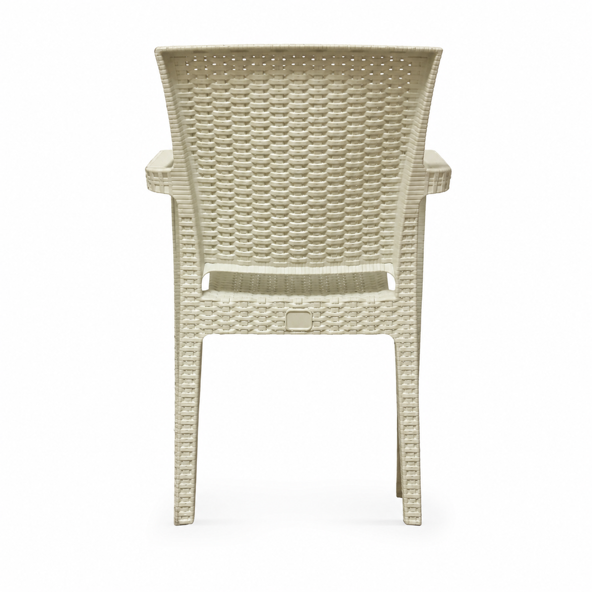 CT022 Big Rattan Armchair (White)