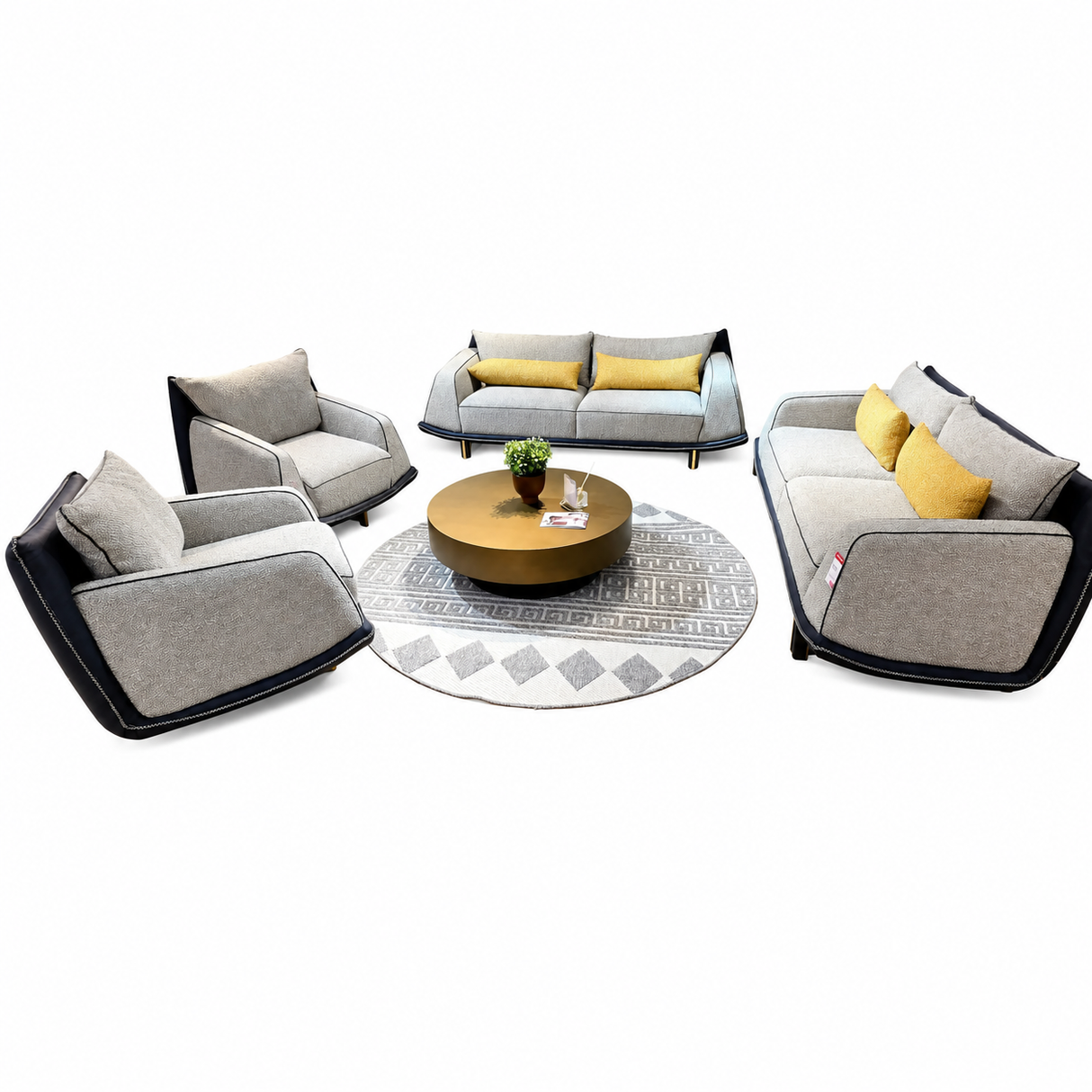 Bross Sofa Set 3+3+1+1