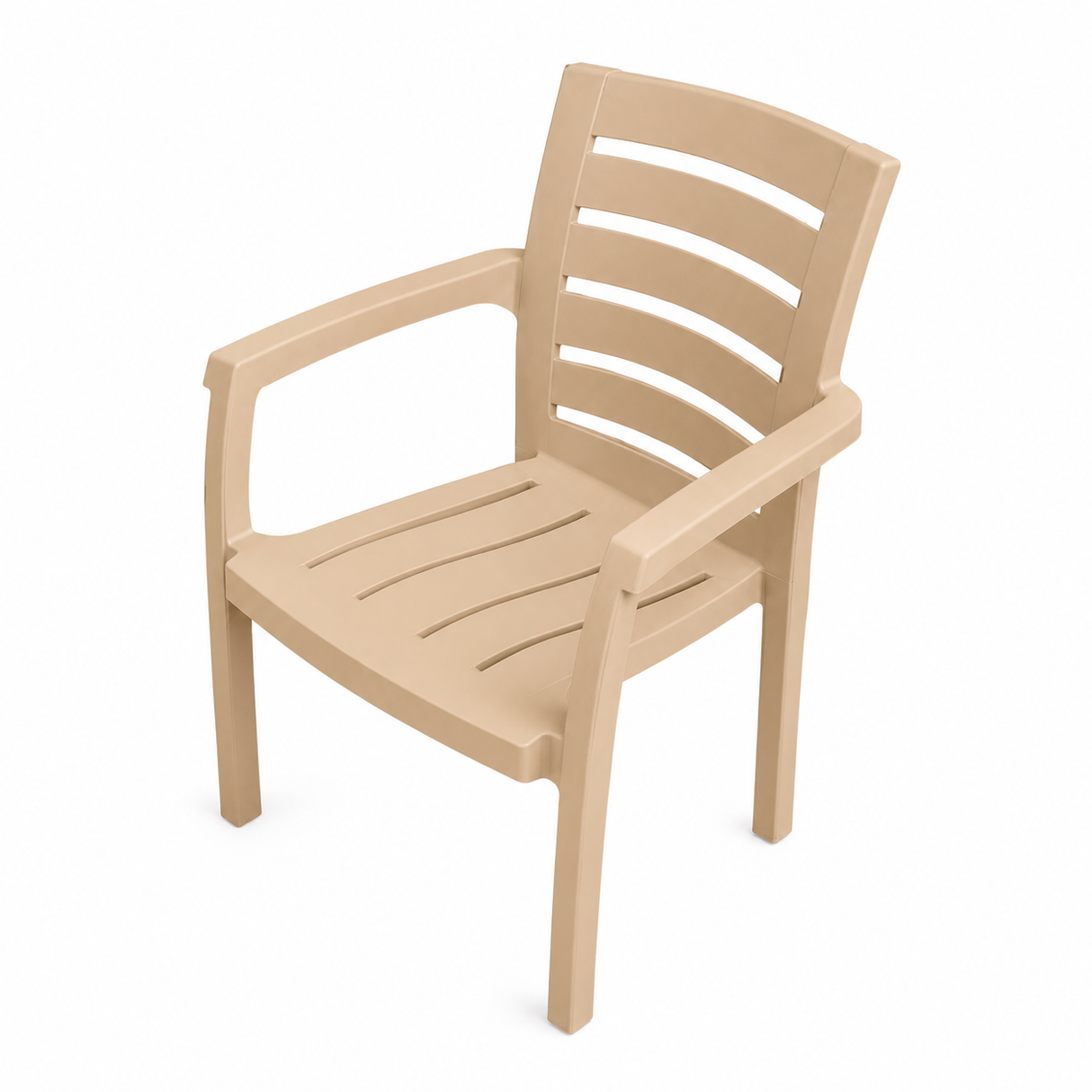 CT012 Hanimeli Monoblock Armchair (Cappuccino color)