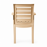 CT012 Hanimeli Monoblock Armchair (Cappuccino color)