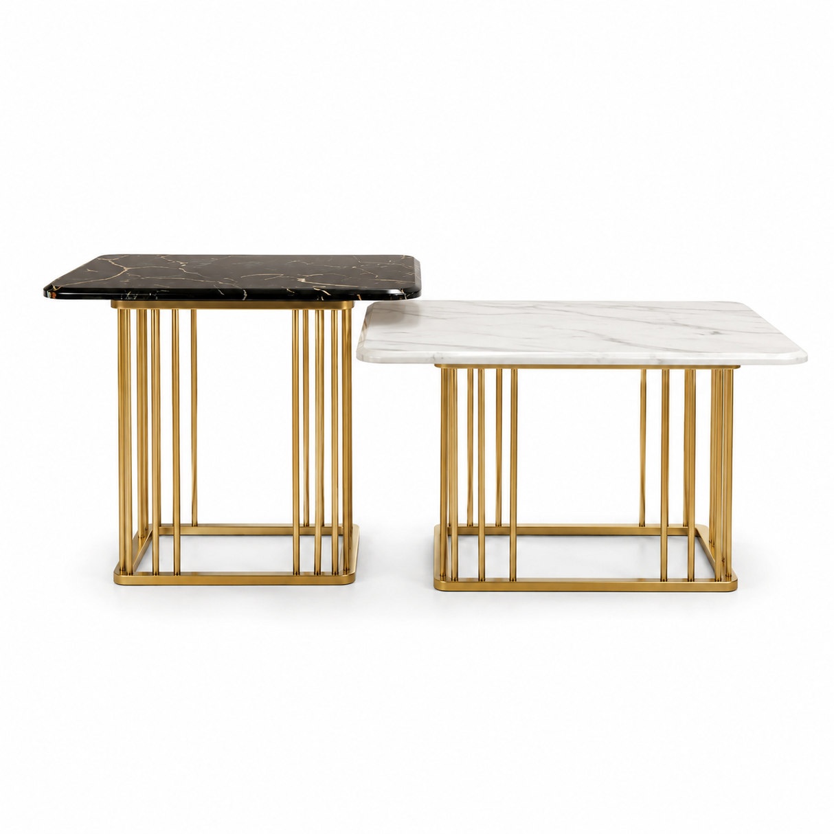 Coffee Table H087 Rose Gold (2 Sizes, 4-Box Set)