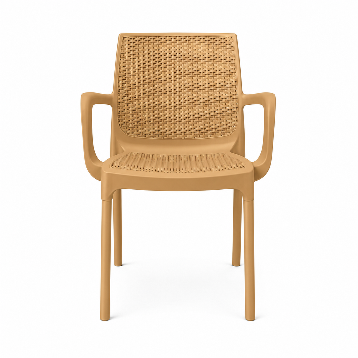 NVS-030-09 Sunset Rattan Armchair – Cappuccino
