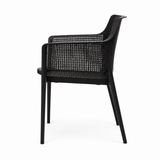 NVS-085-02 Loop Armchair – Black