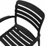 NVS-091-02 Notte Armchair – Black