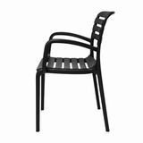 NVS-091-02 Notte Armchair – Black