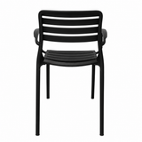 NVS-091-02 Notte Armchair – Black
