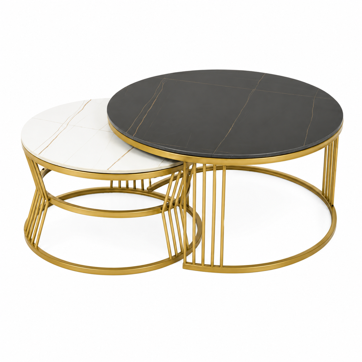 AH-598 Nesting Table Set (80×80 & 60×60) cm