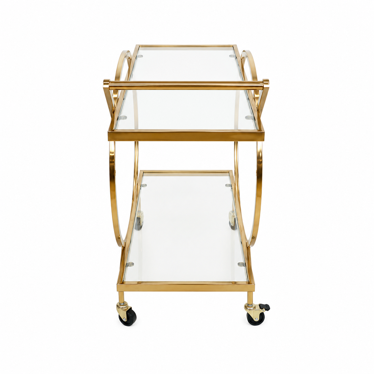 Glass Serving Trolley – DC1035