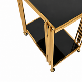 Glass Serving Cart – DC1039