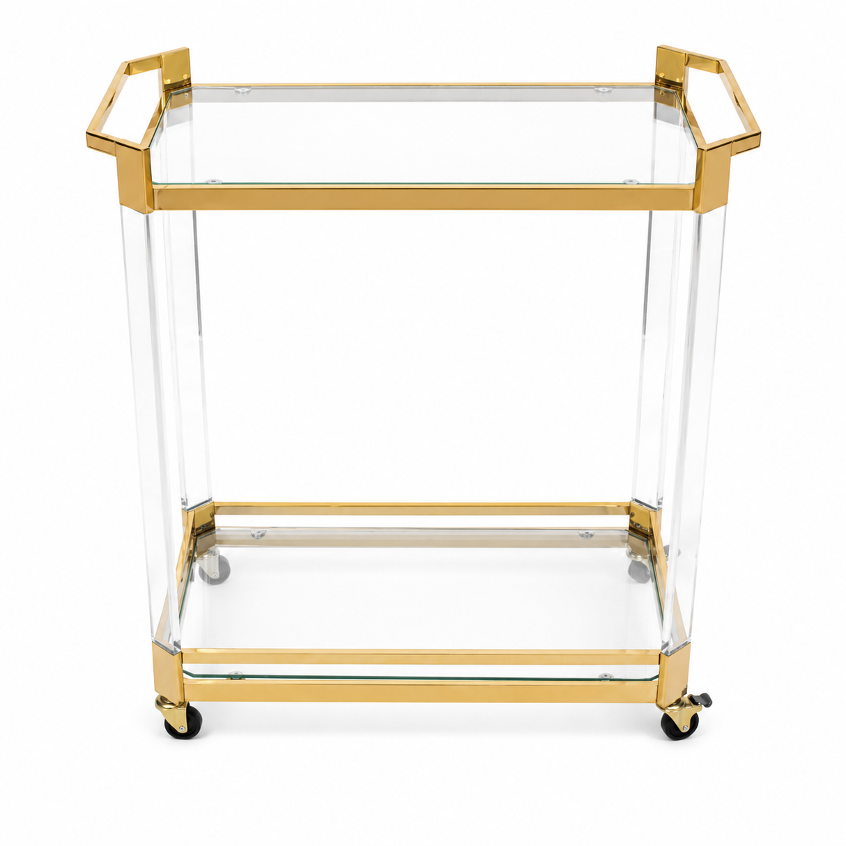 Glass Utility Trolley DC1040