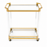 Glass Utility Trolley DC1040