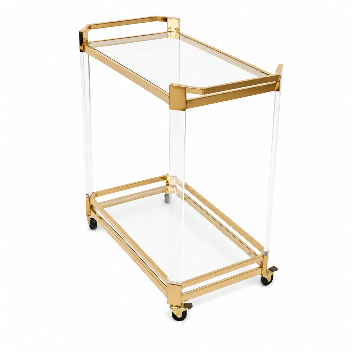Glass Utility Trolley DC1040