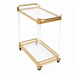 Glass Utility Trolley DC1040