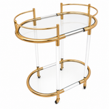 Glass Utility Cart – DC1017