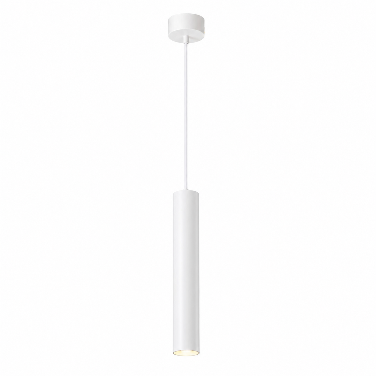 Pendant Ceiling Light Housing  D55*H400mm GU10 White Aluminium  – XYN-CL5526