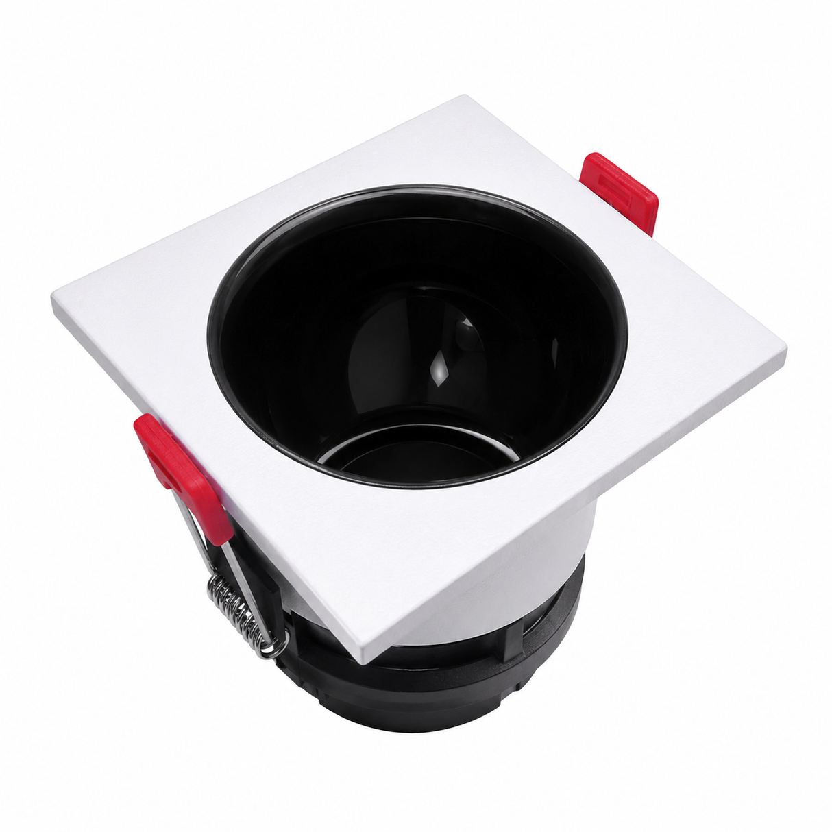 Single Spot Light Housing White & Black MR16 Connector – C7010F