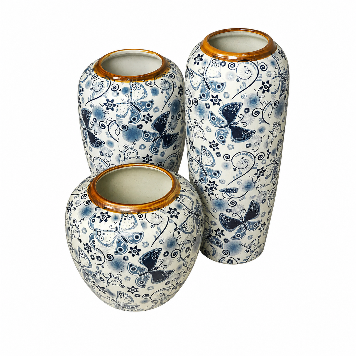 FFO3- 15( A1035) Flower Vase  (3Pc/Set)