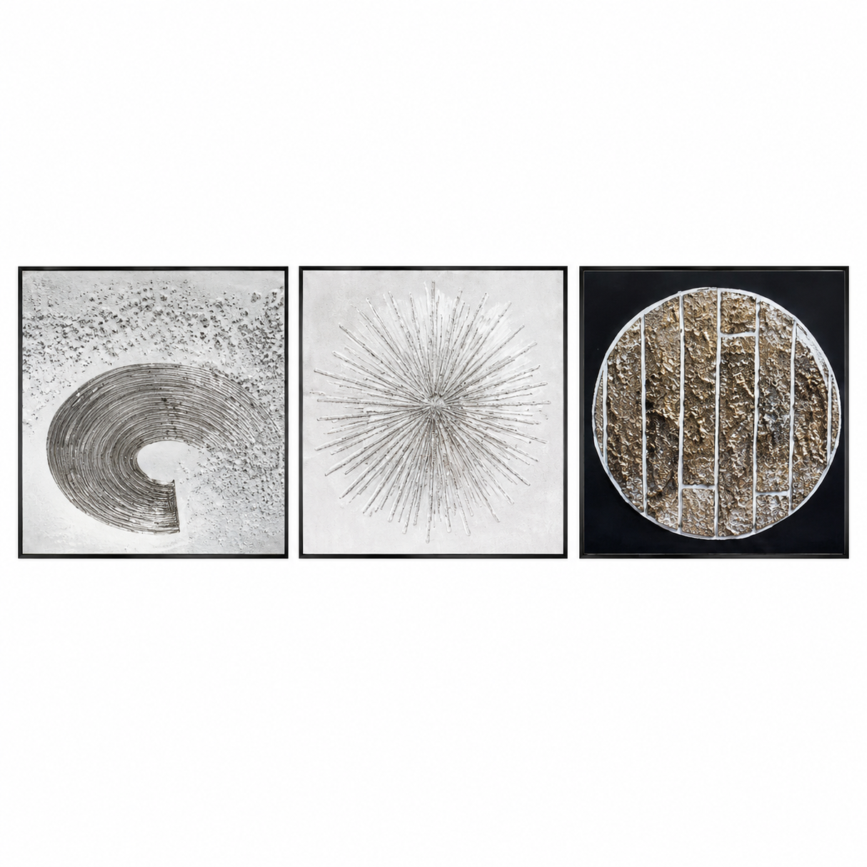 FFO14-2 Abstract Wall Art 80x80cm