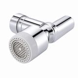 BRIMIX Universal Splash Filter Faucet Extender 1080-Degree Rotate with 2 Modes Sprayer Brass Robotic Arm Faucet Aerator for Kitchen & Bathroom