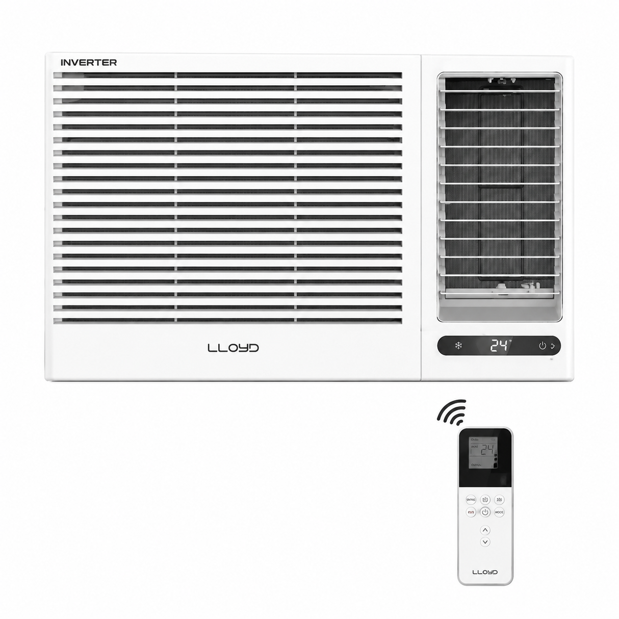 LLOYD 1.5 Ton Window Air Conditioner, Rotary Compressor, R410A Gas, Model GOW18R51WASW06
