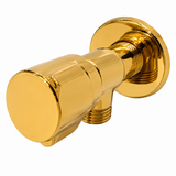 Brass Angle Valve Gold Color -co