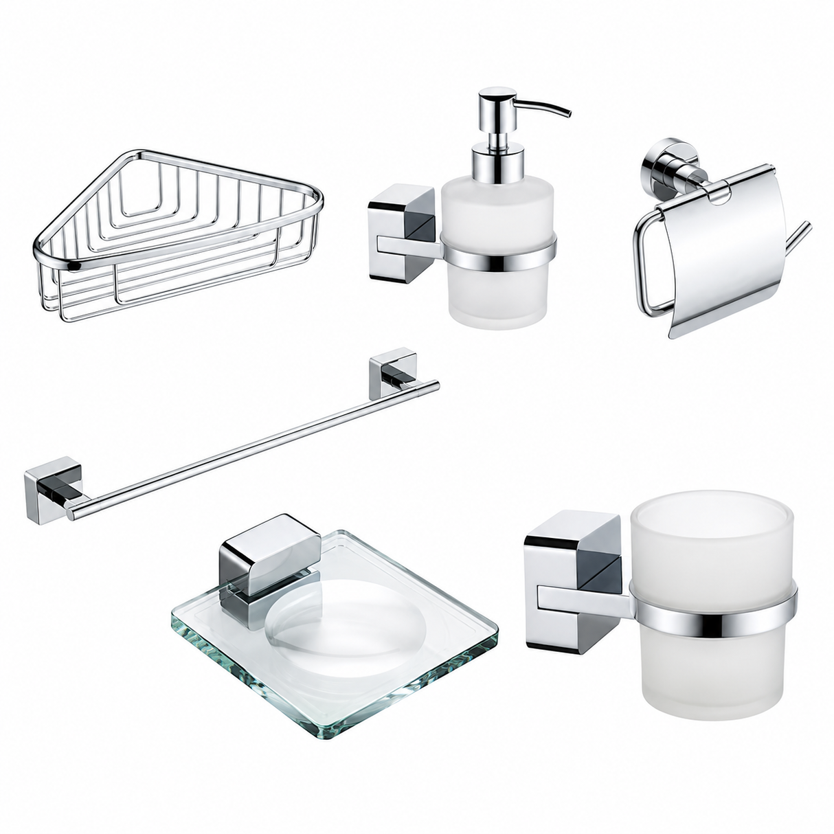 Bathroom Set Pack Of 6