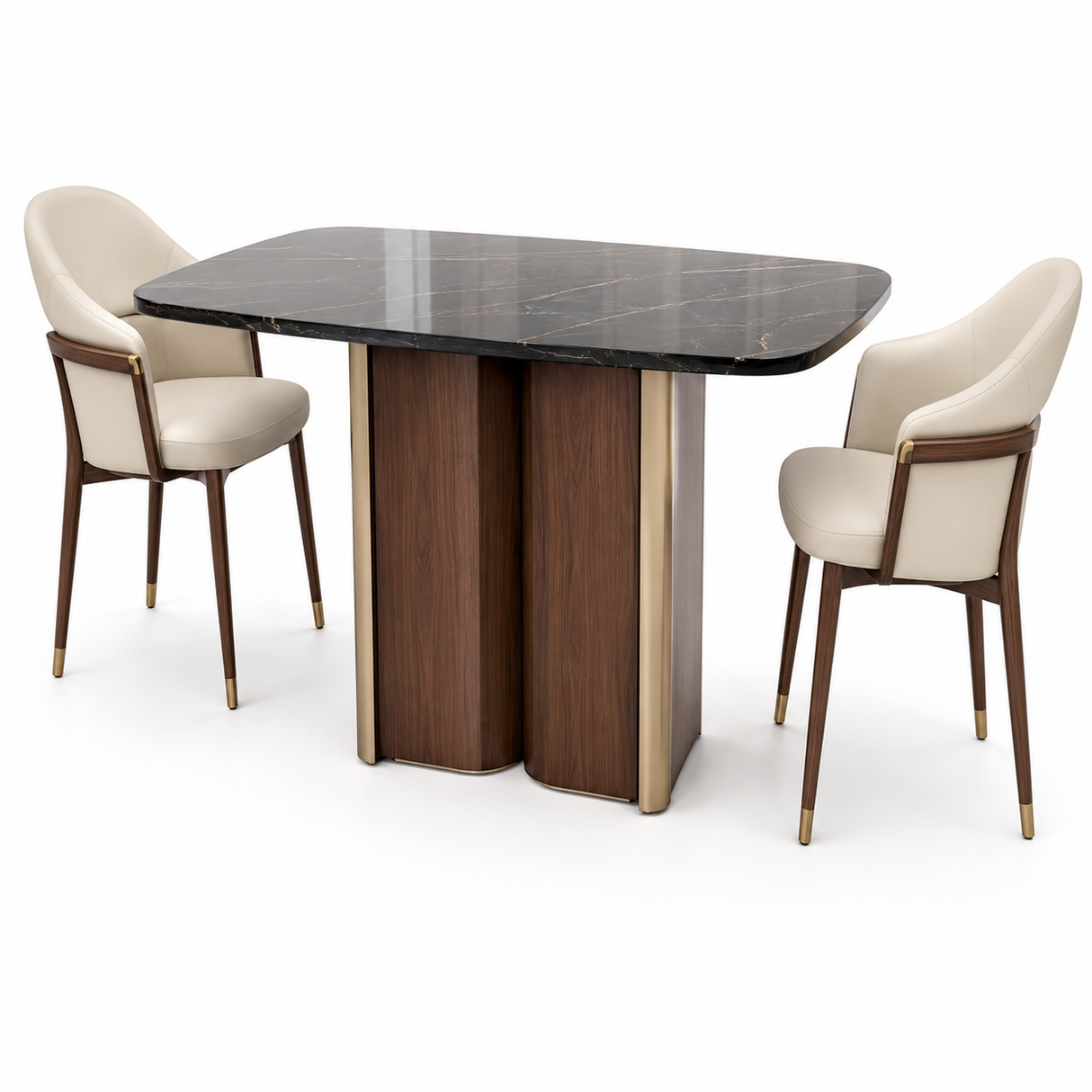 T2505 DINING TABLE (300*120*76cm)(WHITE MARBLE )