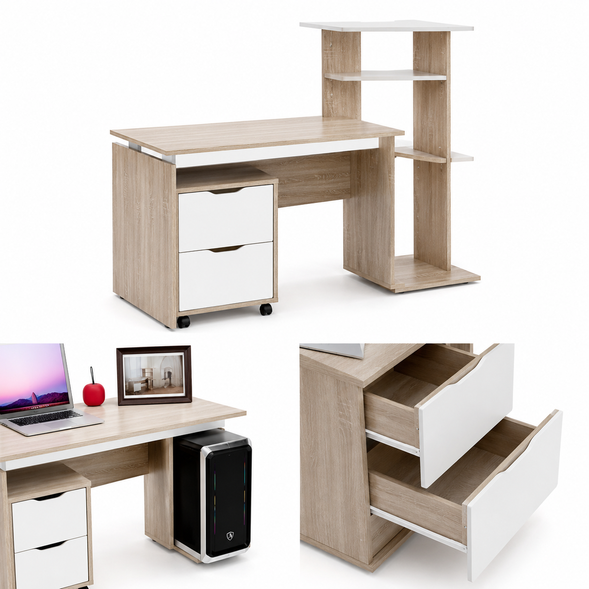طاولة الطلاب SF 9608 W- 1.35M
