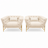 Nancy Sofa Set 3+3+1+1 – Elegant 8-Seater