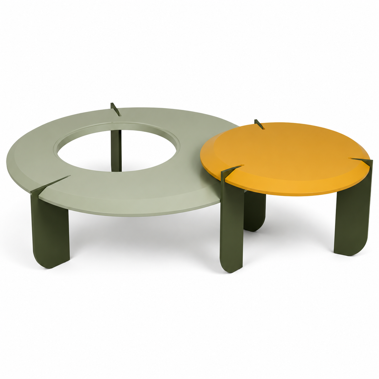 NB001 Nesting Coffee Table Set