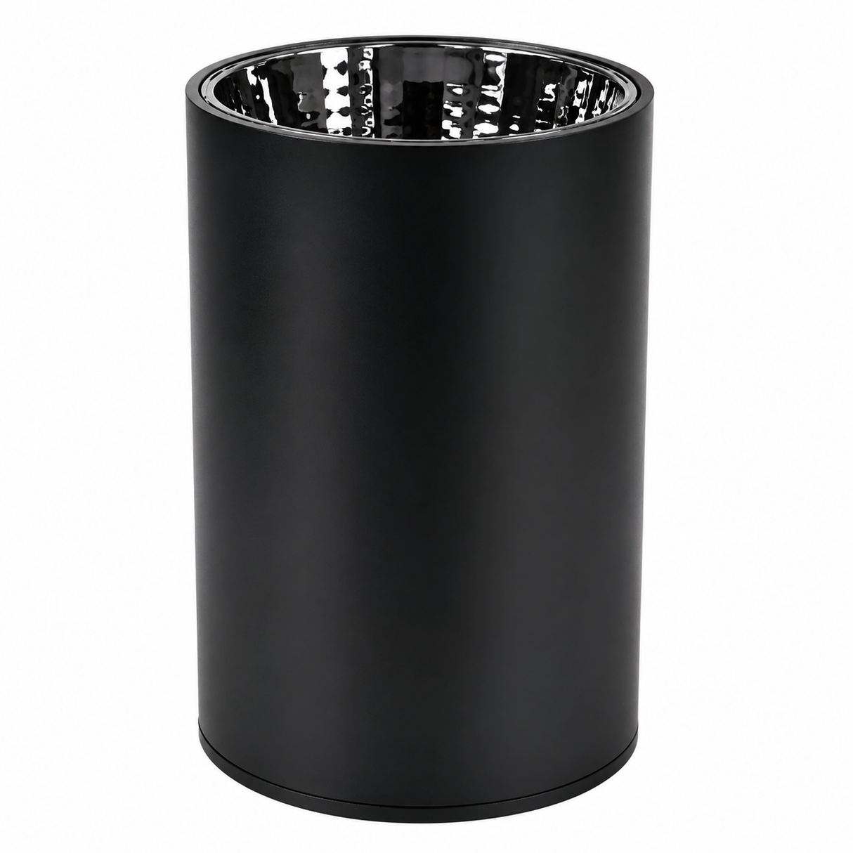 Surface-Mounted Spotlight Housing  D72×H97mm Aluminium + PC GU10 Black DM5091