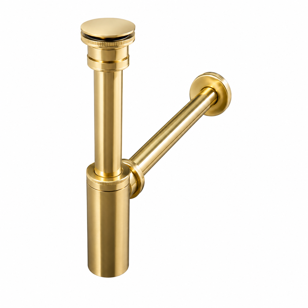 Brass Bottle Trap Gold