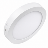 LED Surface Panel Light Round 170-240v 3000k 18w