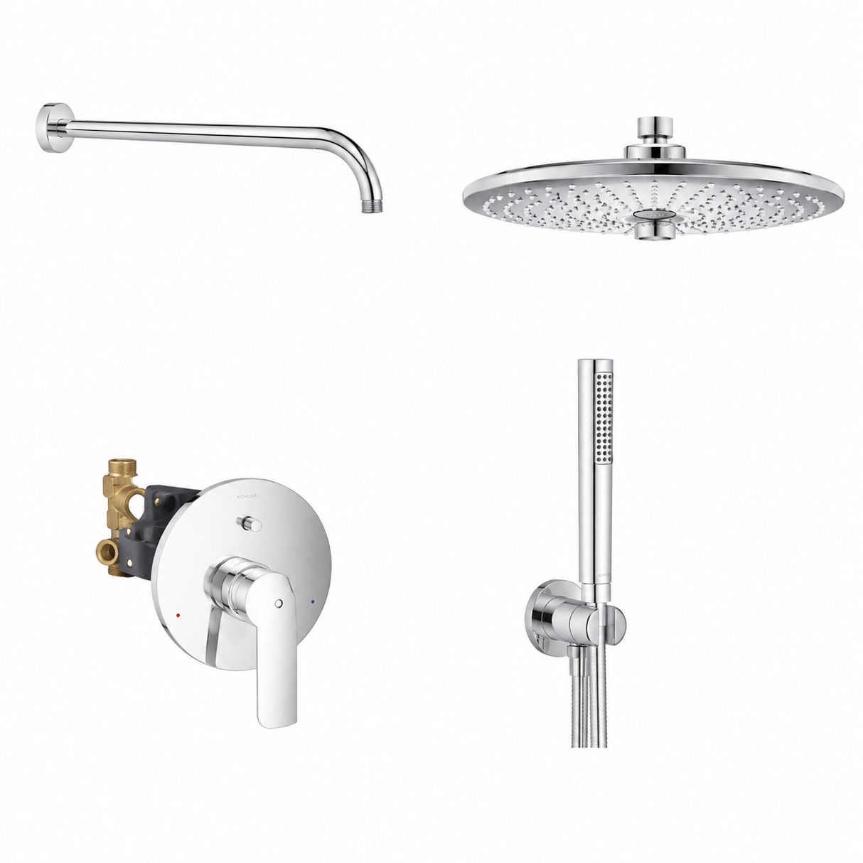 مجموعة دش GROHE Eurosmart