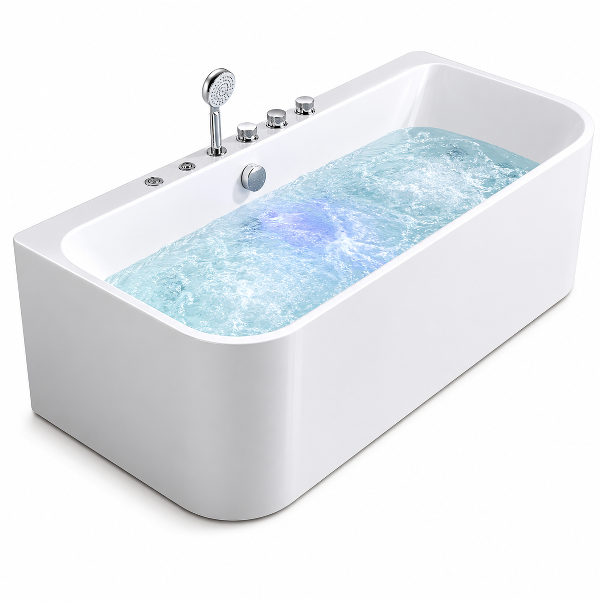 Jacuzzi Acrylic Bath Tub With Brass Faucet