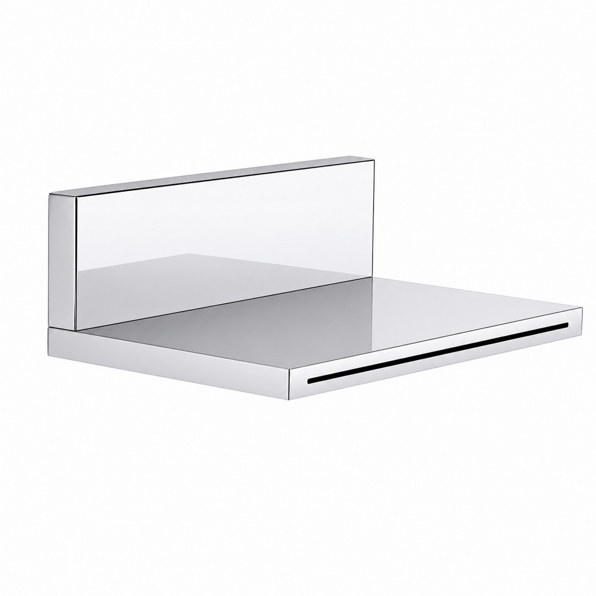 Bathtub Mixer Soffione Bocca Cascata Inox