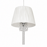 Hanging Lights - 1660-1 D650*H1250 - Chrome - Glass + K12 Crystal